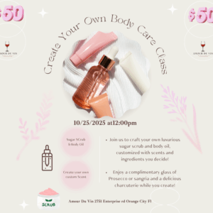 Create Your Own Body Care Class