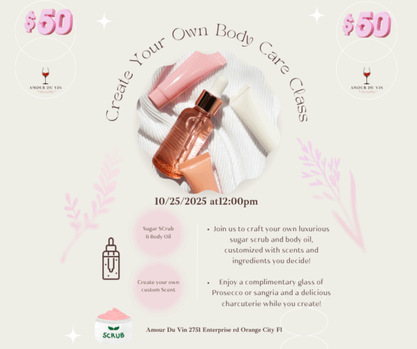 Create Your Own Body Care Class
