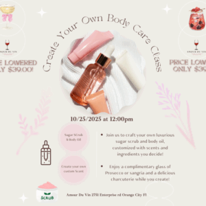 Create Your Own Body Care Class